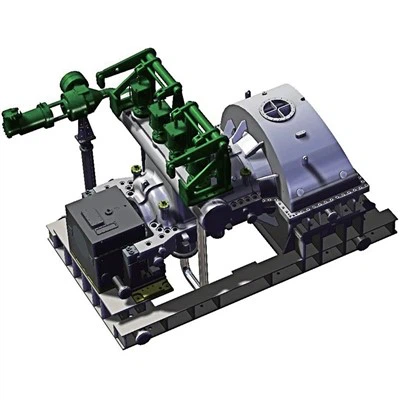 Gerador de turbina a vapor médio